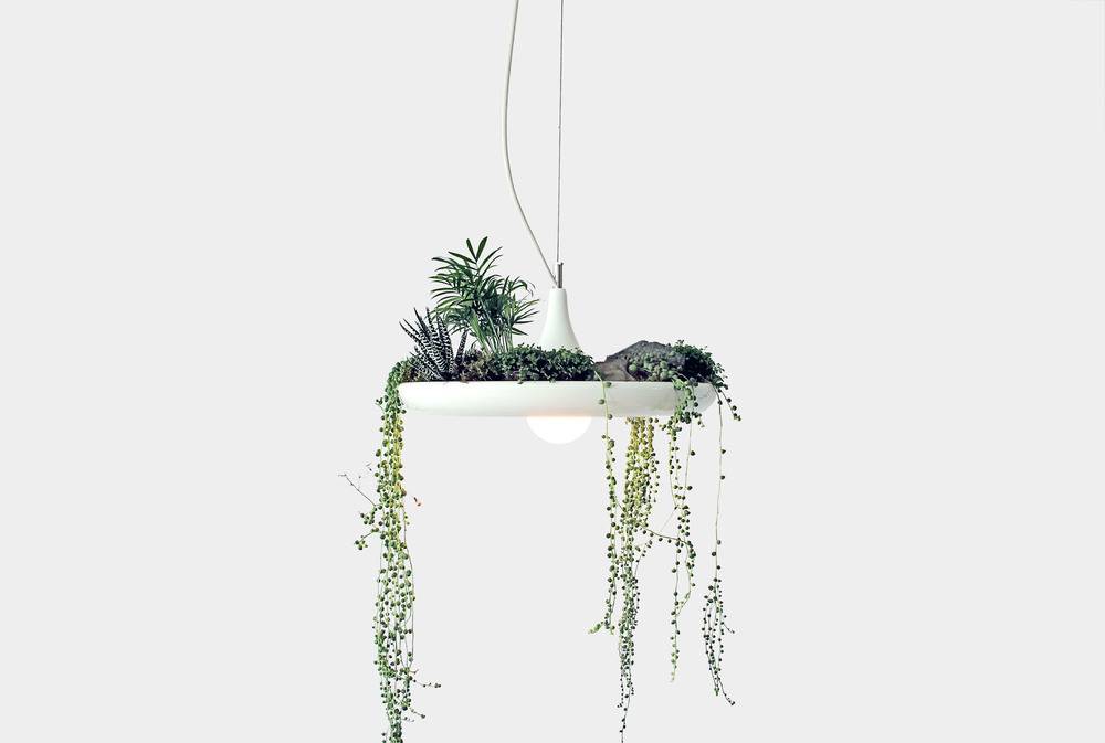 Chic planter light Babylon