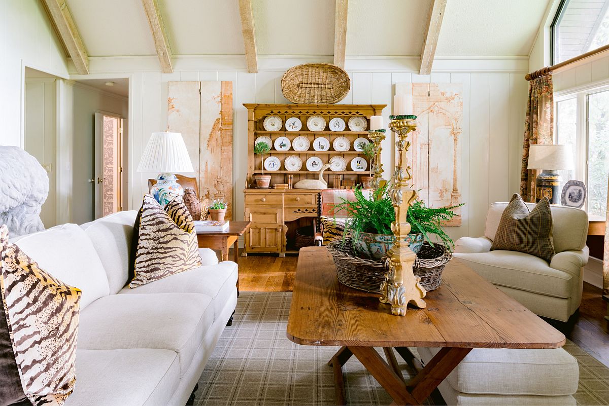 living room farmhouse decor