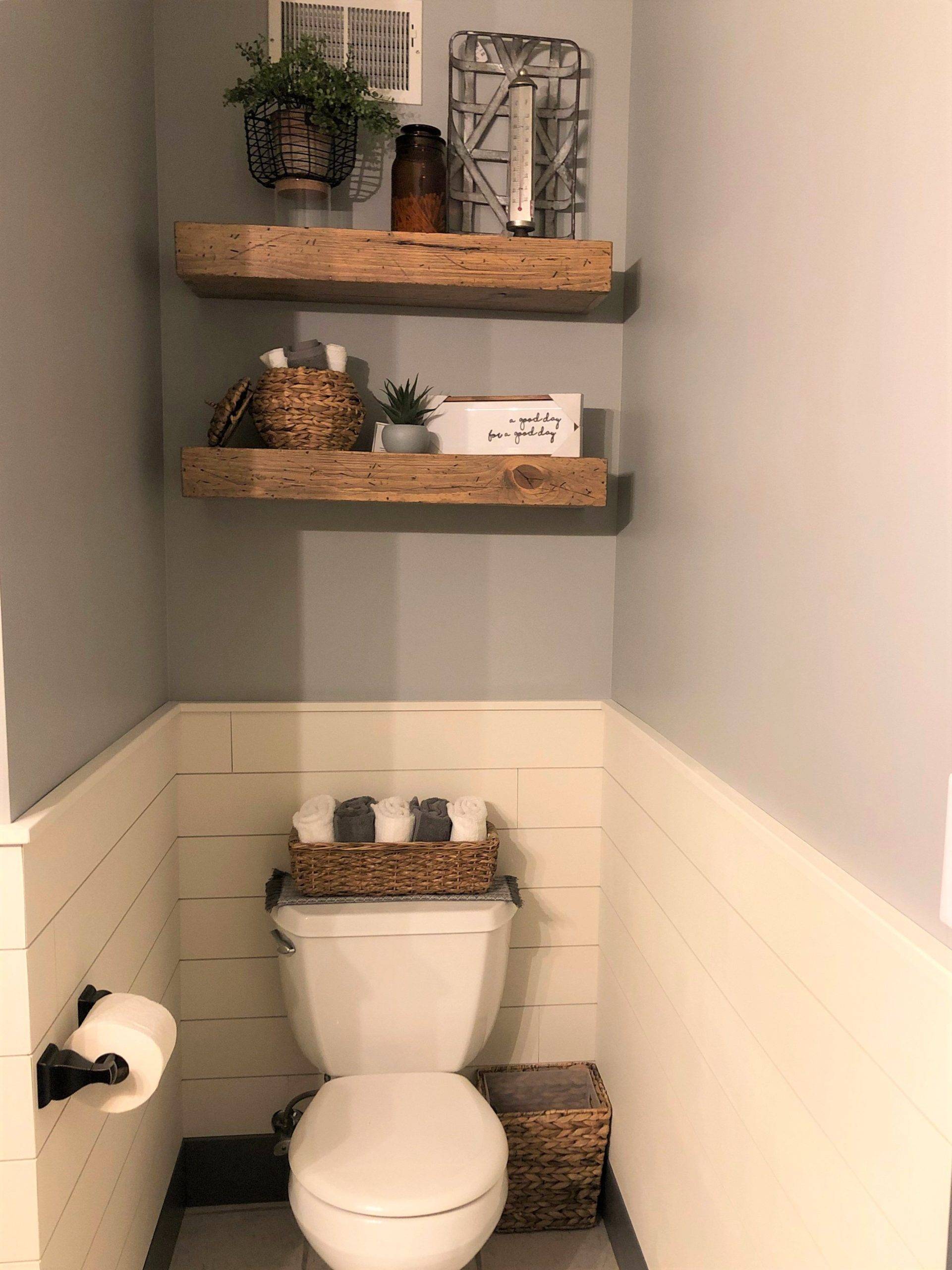 Floating Bathroom Shelves