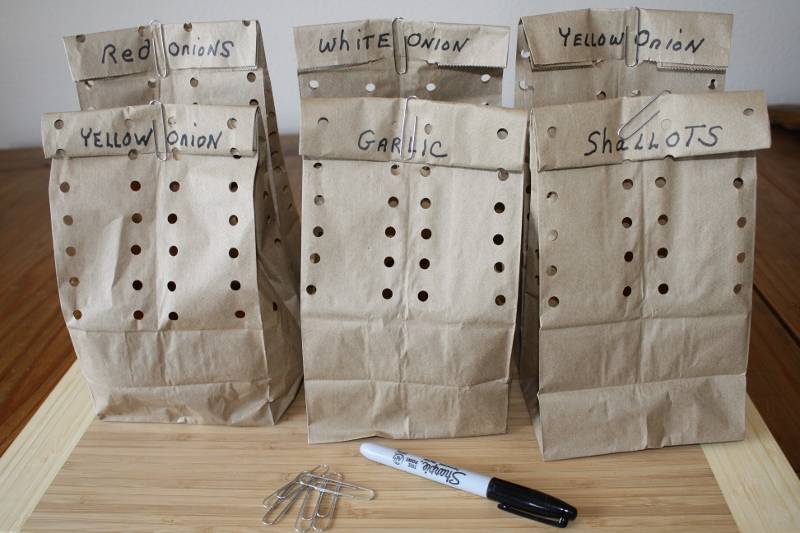 Perforated Brown Paper Bags