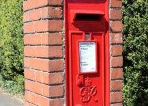 Red Brick Mailbox