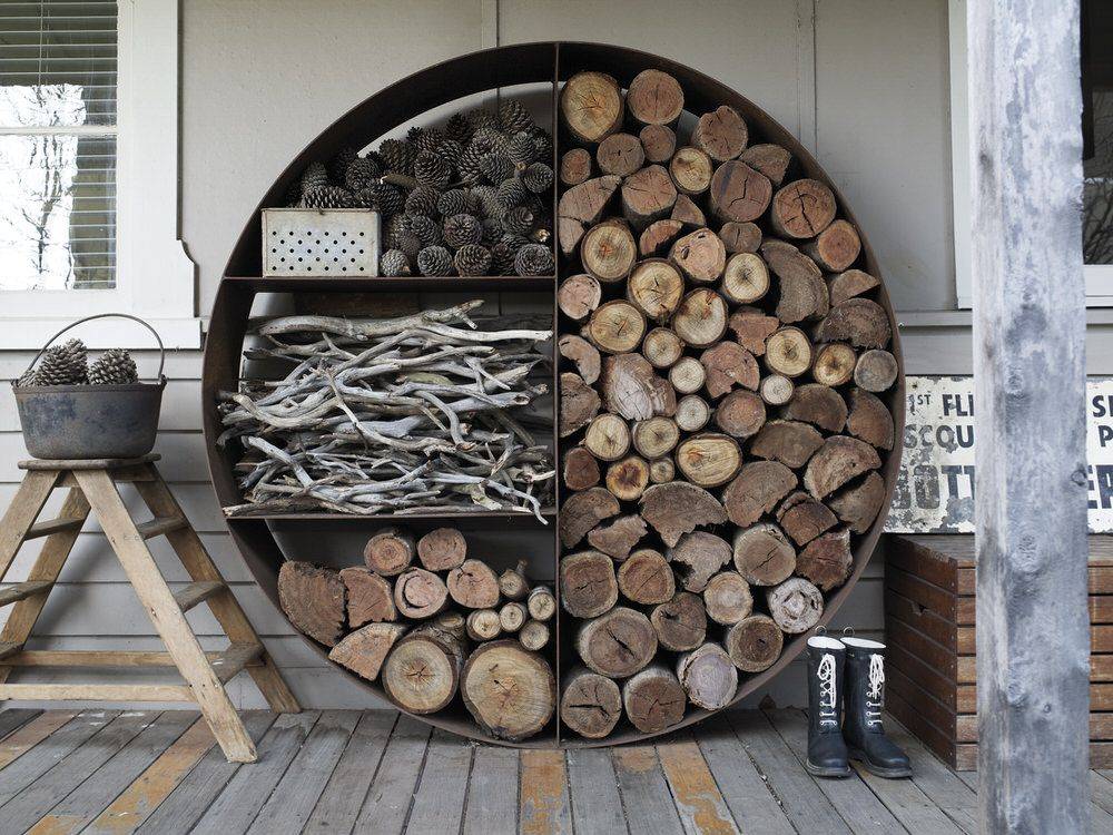 Modern DIY Firewood Racks Stay Warm in Style Decoist