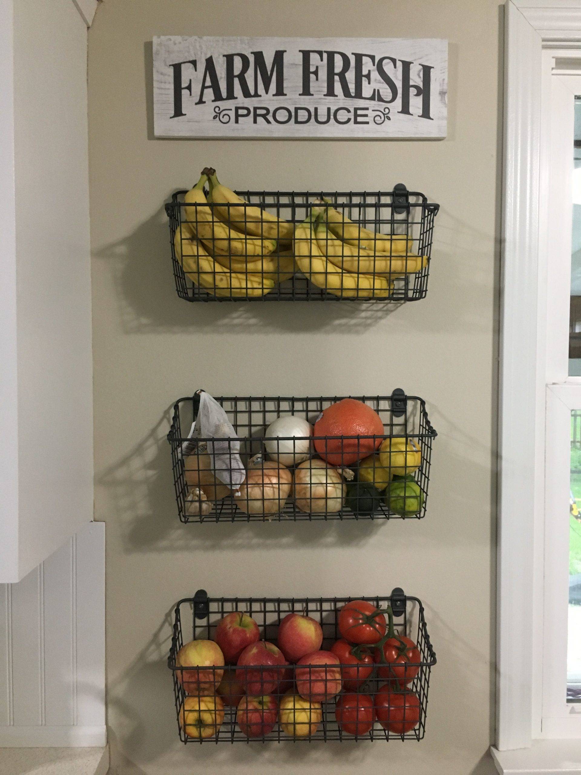 Smart Fruit and Vegetable Storage Ideas for a Decor-Lover's