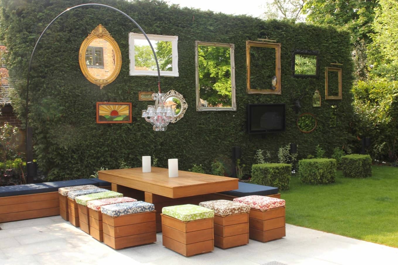 Garden wall on sale decoration ideas