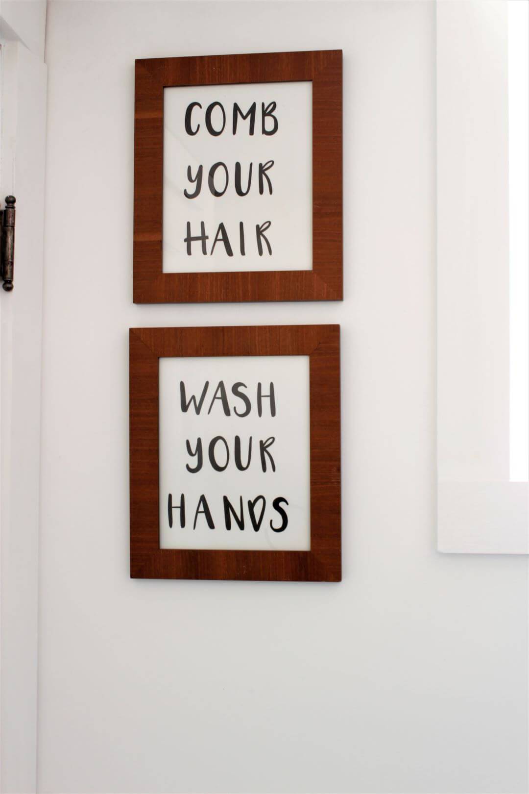 Wall Art with Wooden Frame
