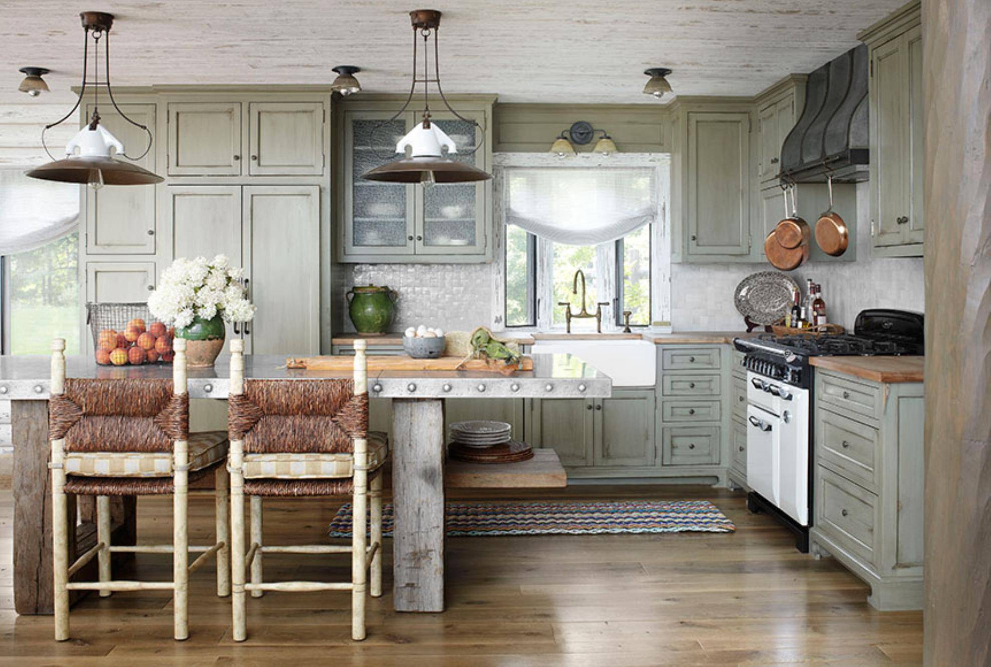 Traditional Rustic Kitchen Farmhouse Chic Decor