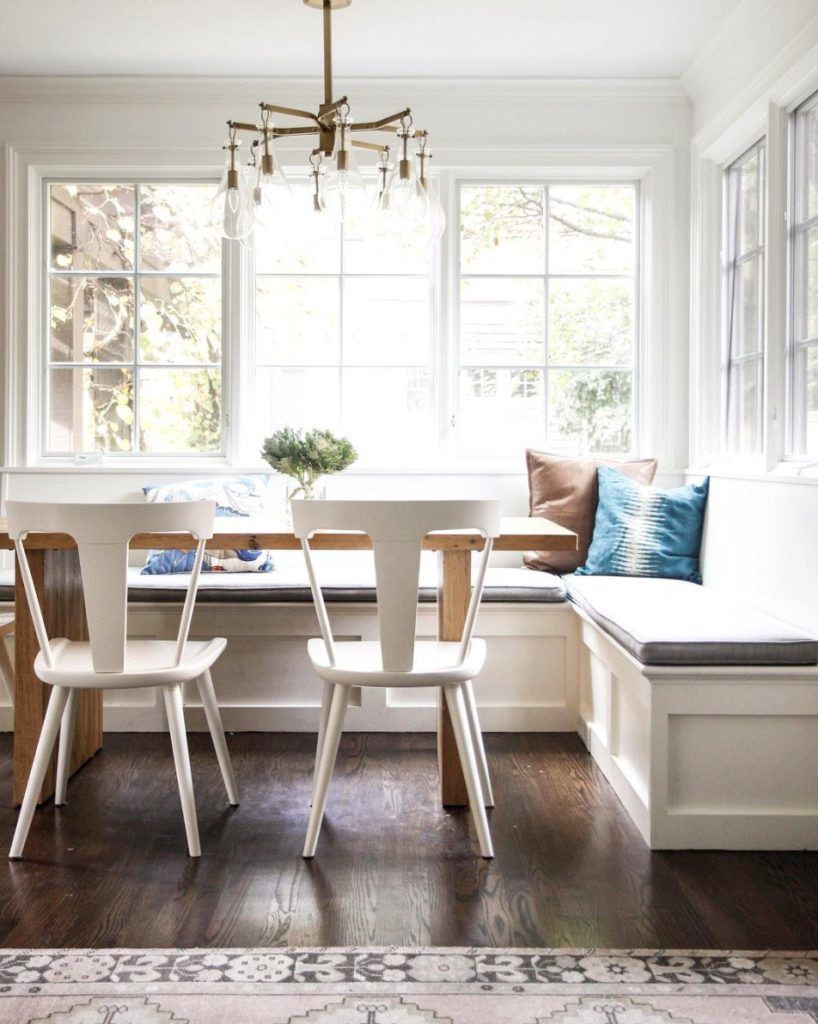 Breakfast Nook Near Window Seat