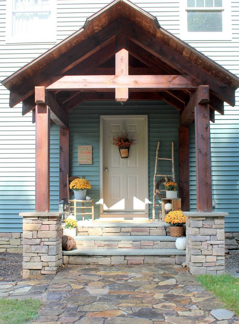 DIY Birch Ladder