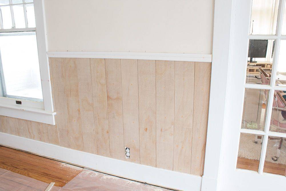 Half Length Vertically Installed Shiplap