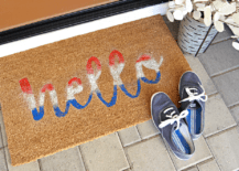 Hand-Painted Doormat