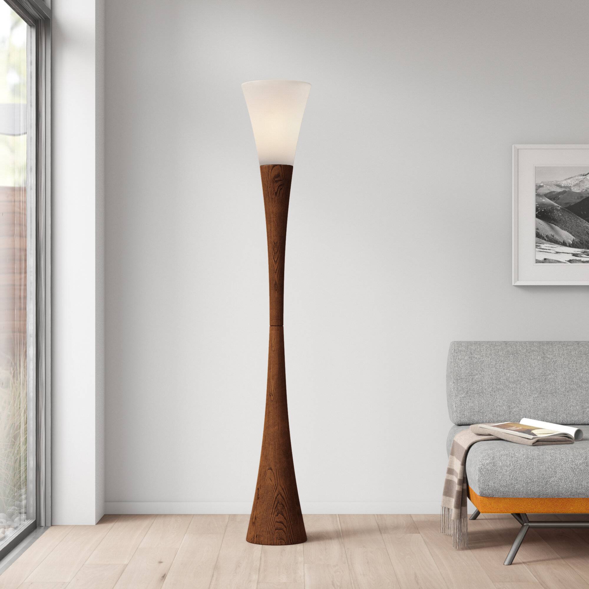 Mid Century Modern Floor Lamps To Inspire Your Retro Space Decorizer   Heanor 6822 Column Floor Lamp 21234 