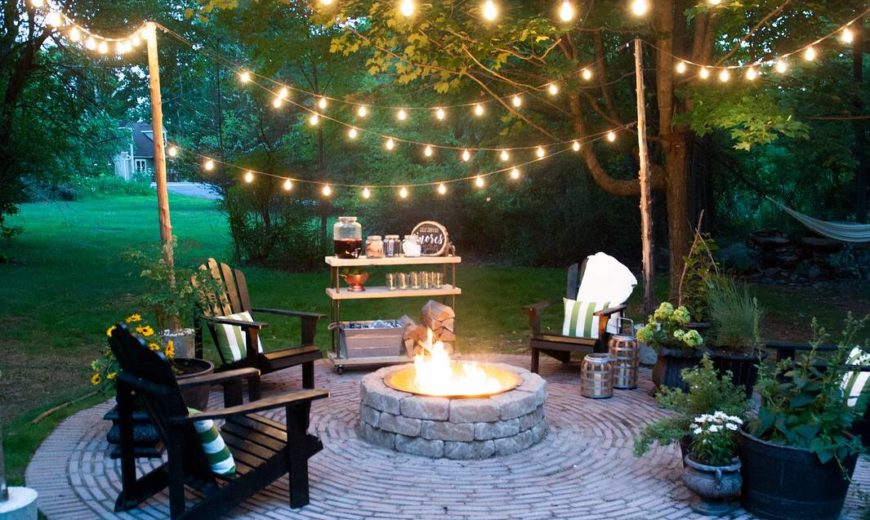 Fire Pit Area Ideas For Entertaining, How Big Should A Fire Pit Area Be