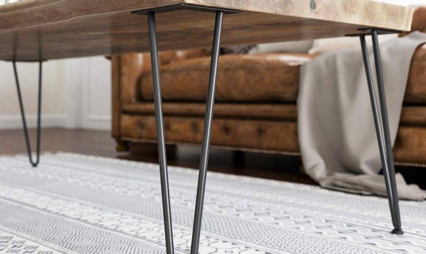 Hairpin Table Legs Incorporate The Mid, How To Install Hairpin Table Legs