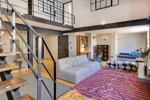 Living Area in Loft