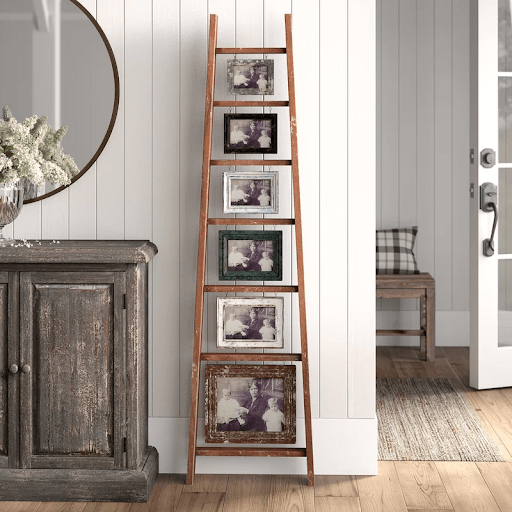 Modern Farmhouse Photo Ladder