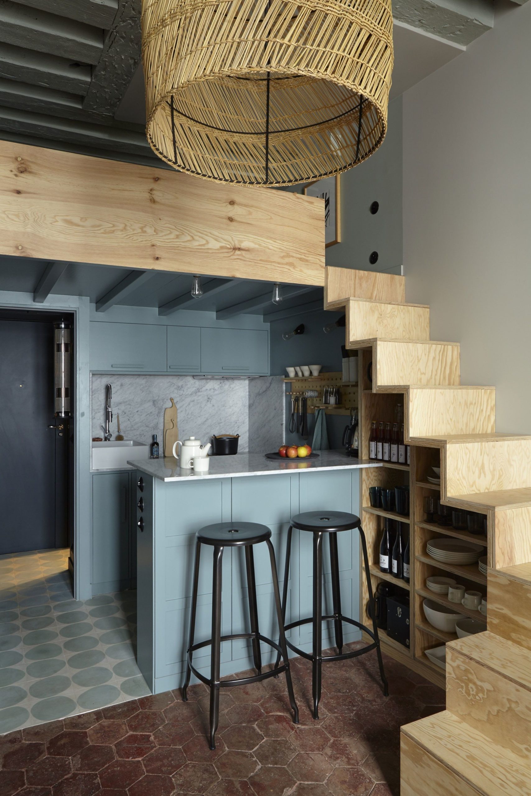 woodend staircase in loft