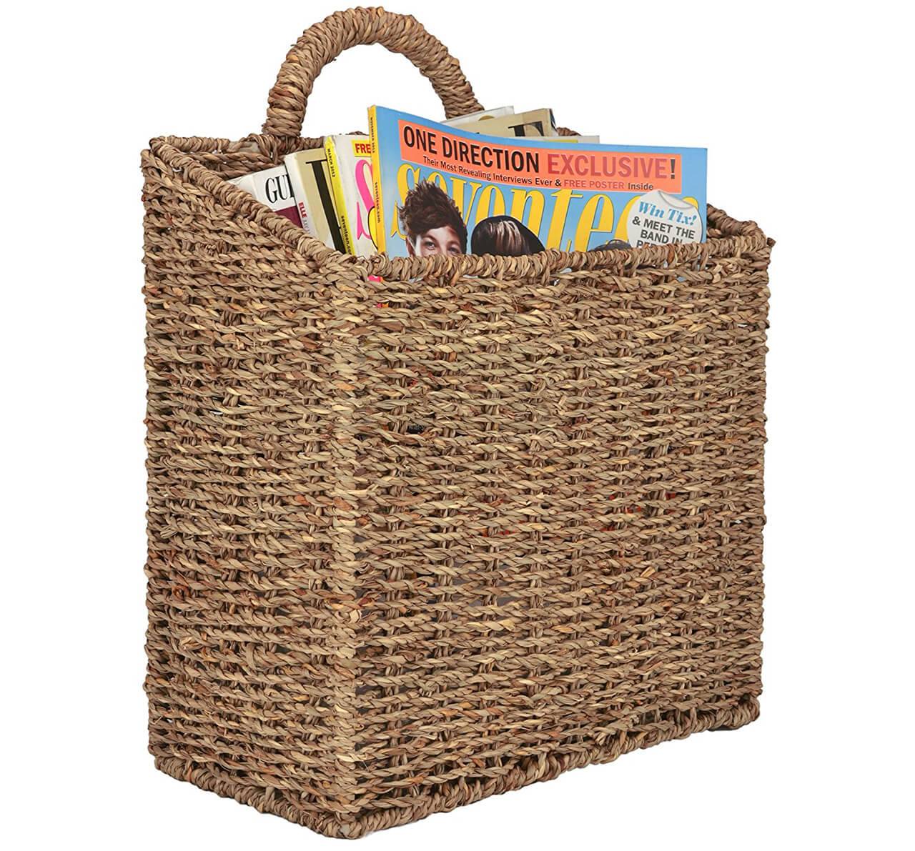 Basket Magazine Holders