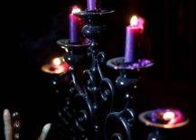 Gothic Bedroom Candlestick