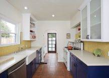 Modern-white-kitchen-with-yellow-tiled-backsplash-and-bright-blue-cabinets-12813-217x155