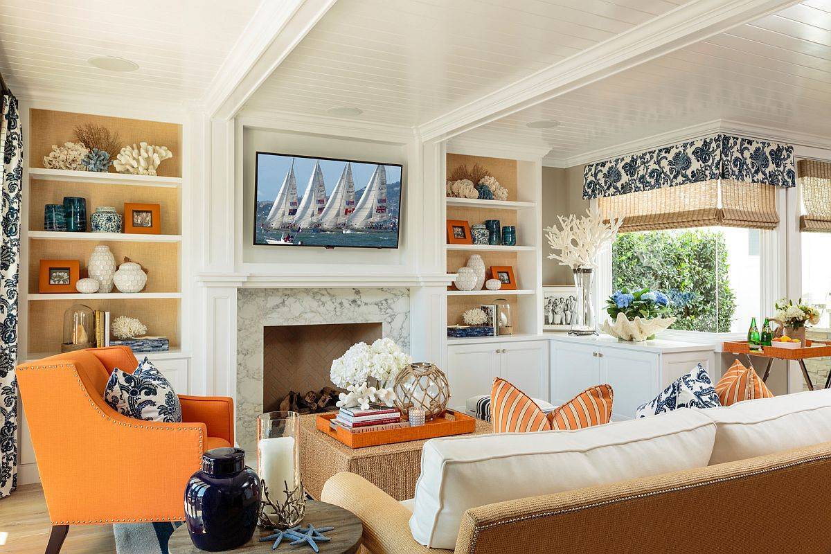 Orange-is-the-perfect-accent-color-to-enliven-the-small-beach-style-living-space-33096
