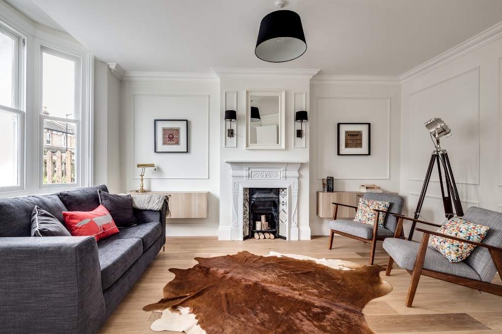 A Cowhide Rug, How To Place A Cowhide Rug In Living Room