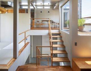 Tiny Home in Japan: Split-Levels, Smart Views and Space-Conscious Design
