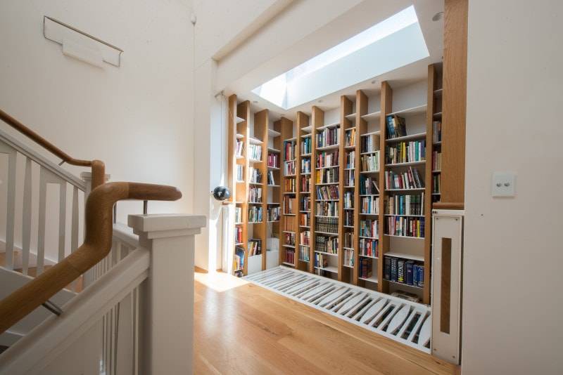 Wooden Bookcase.