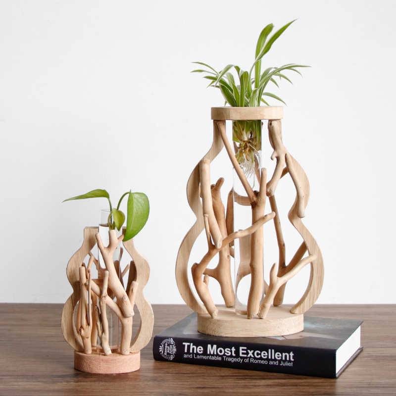 Vas bunga kayu