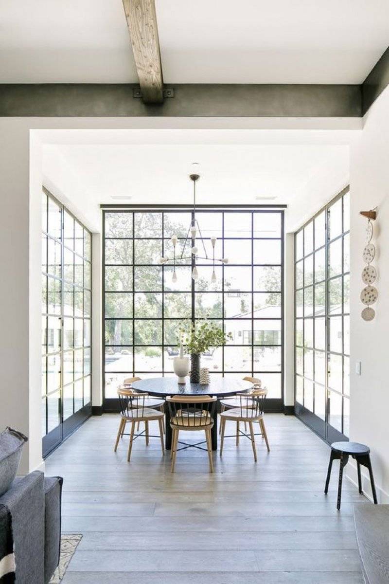 Dining Room Floor to Ceiling Window