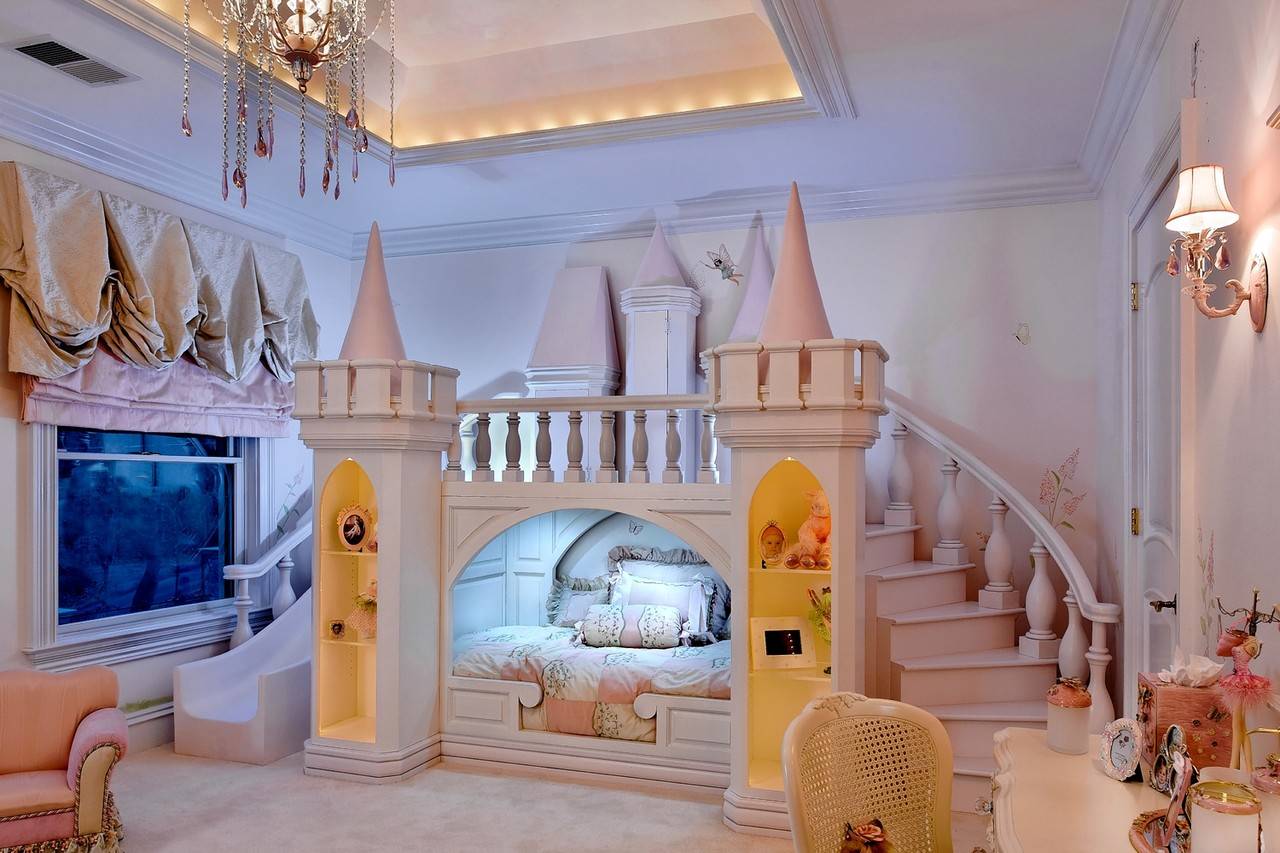 Girls cinderella outlet bed