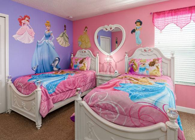 Pretty In Pink And Purple: Princess Bedroom Ideas