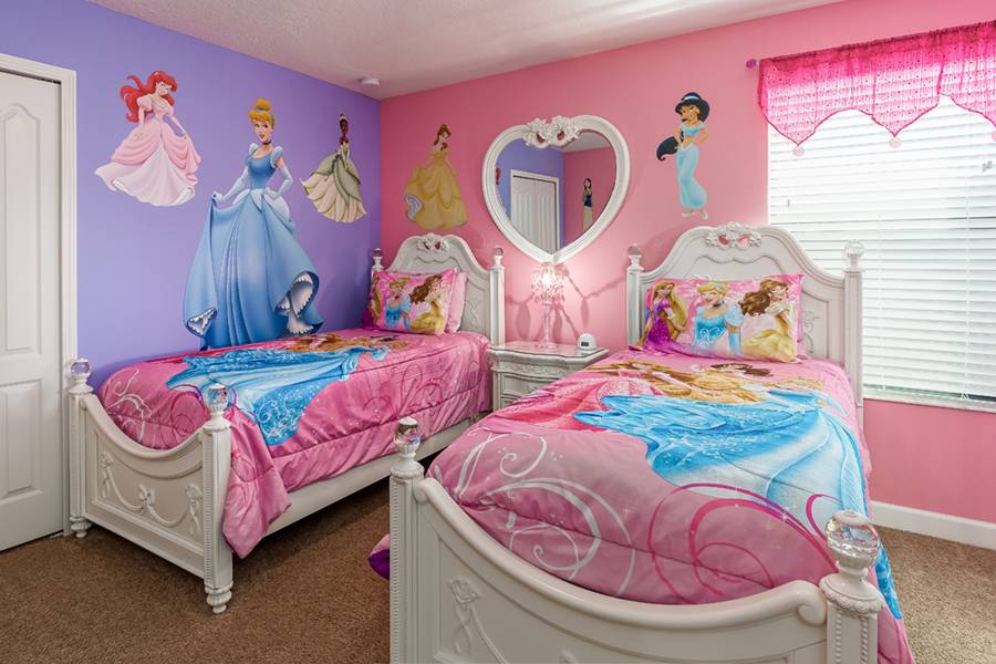 Disney Princesses Inspired Bedroom