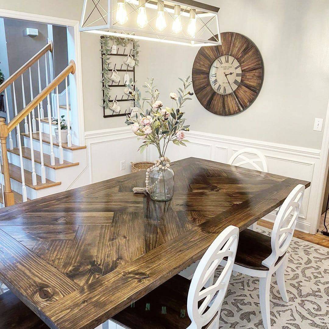 Herringbone Table Top.