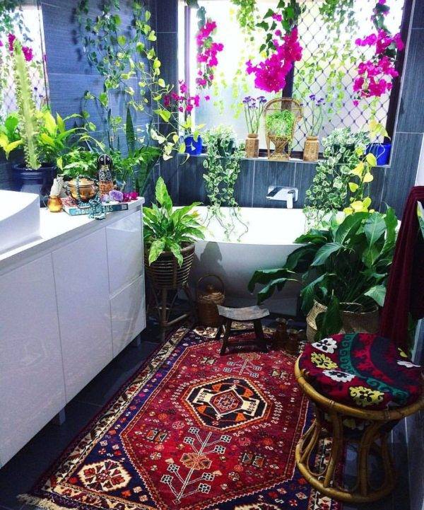 Desain Kamar Mandi Bohemian Yang Indah Minimalis123