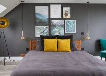 Accent-pillows-and-wall-art-add-color-to-this-cool-bachelor-bedroom-in-trendy-gray-73362-217x155