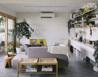 Small Apartment for Single Living is Transformed into a Cheerful Family Home