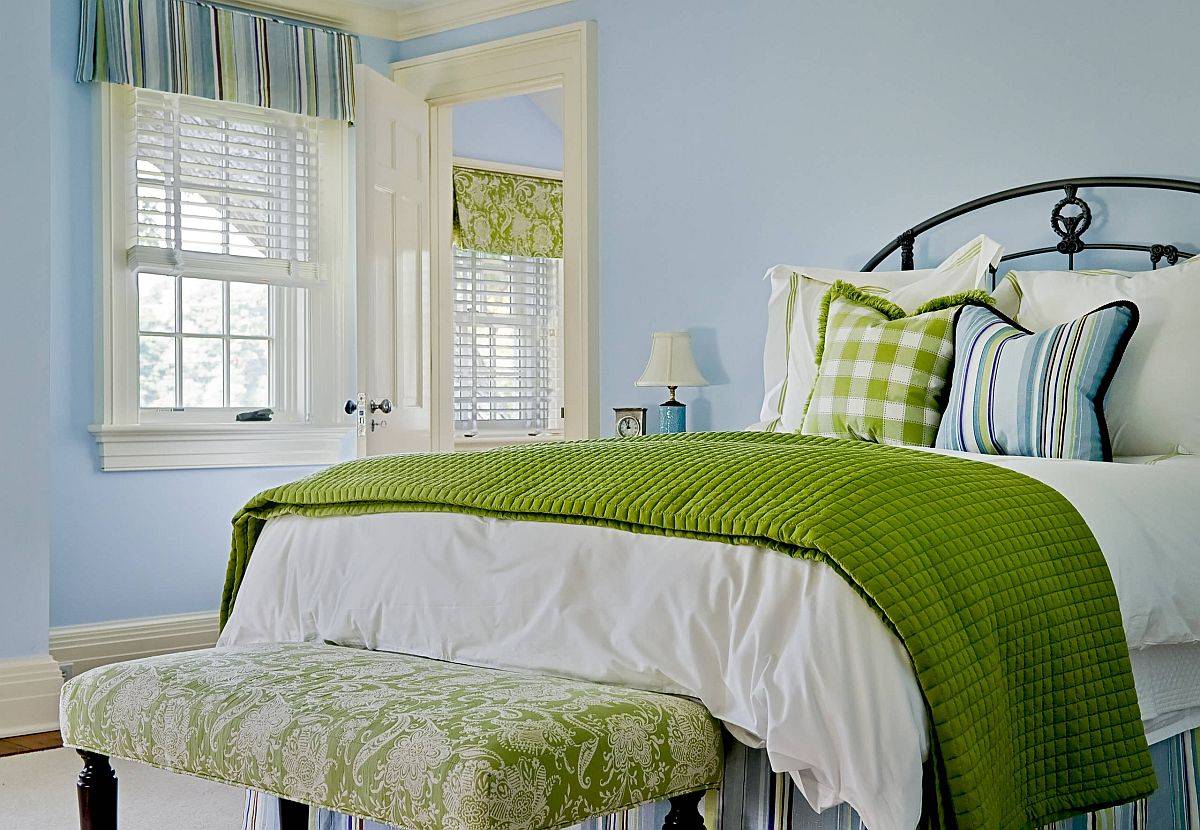 Its hard to find a more cheerful and refreshing color duo than green and blue at their best!