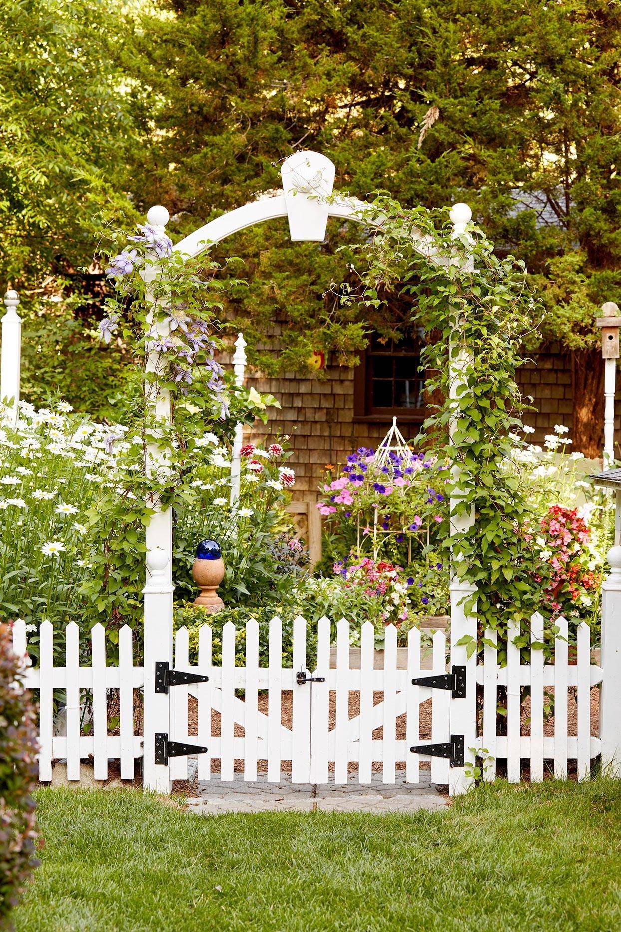 Backyard fence ideas