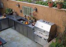 outdoor kitchen design idea