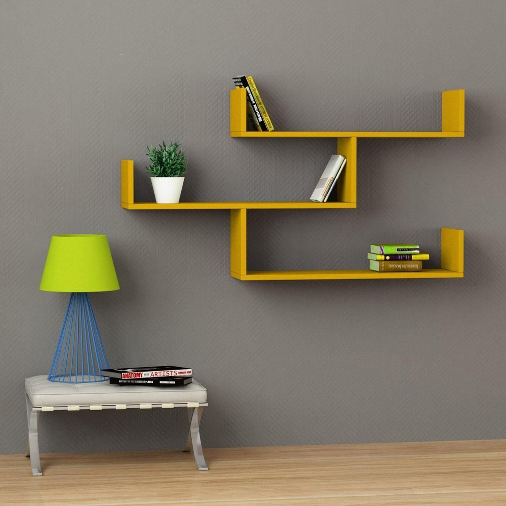 wall bookshelves ideas