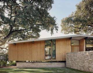 Beautiful 1950’s Austin Home Gets a Modern, Spacious Interior and Backyard