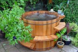 Wooden Hot Tubs to Keep You Warm this Fall