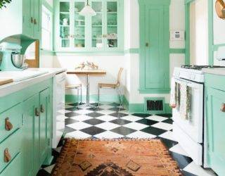 The Best Ways To Incorporate Mint Green Into Your Kitchen