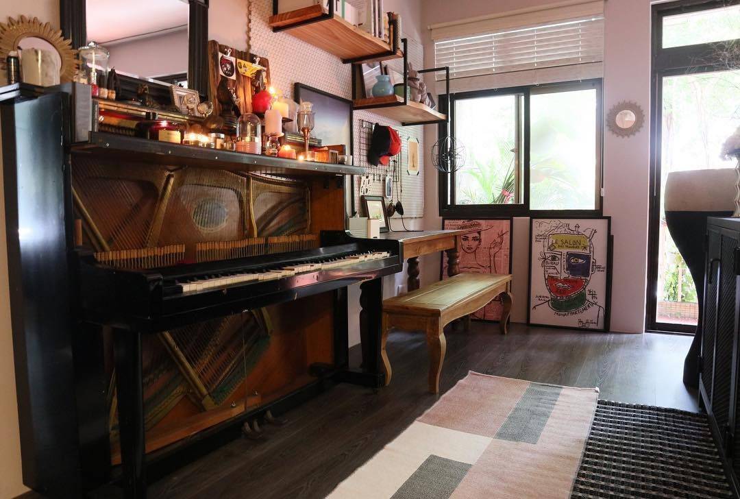 Bagaimana mendesain kamar Anda dengan piano