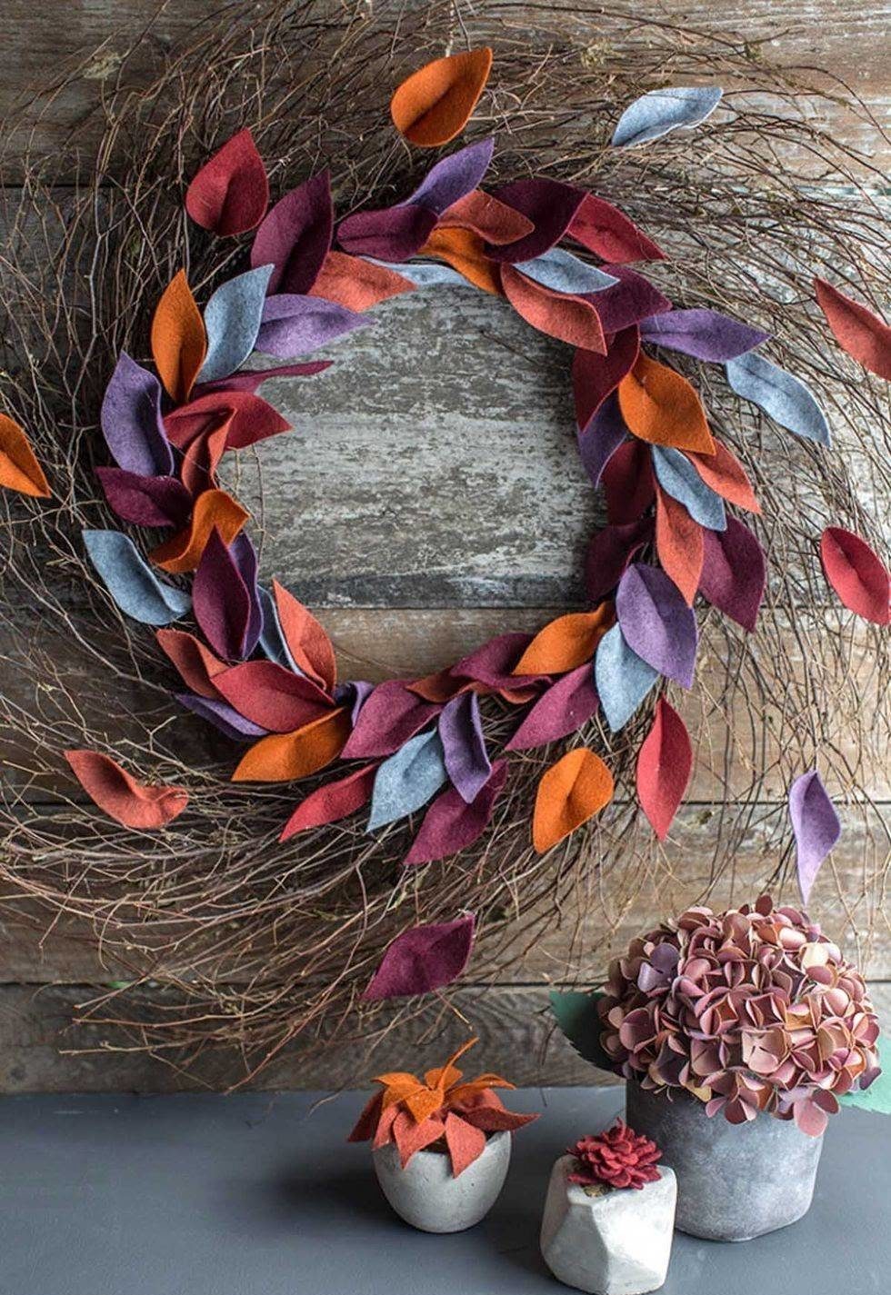 Fall Wreath Ideas For Doors