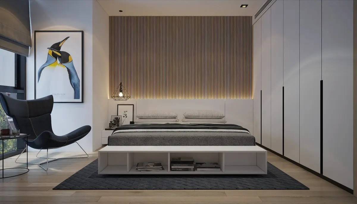  Wooden Slat Bedroom Wall Ideas You Can Try