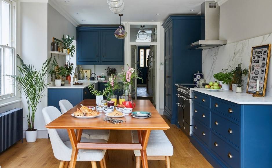 Blue Dining Room Inspiration