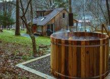Wooden Hot Tubs to Keep You Warm this Fall