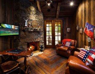 Small Rustic Home Offices: Making a Splash in Fall and Winter!