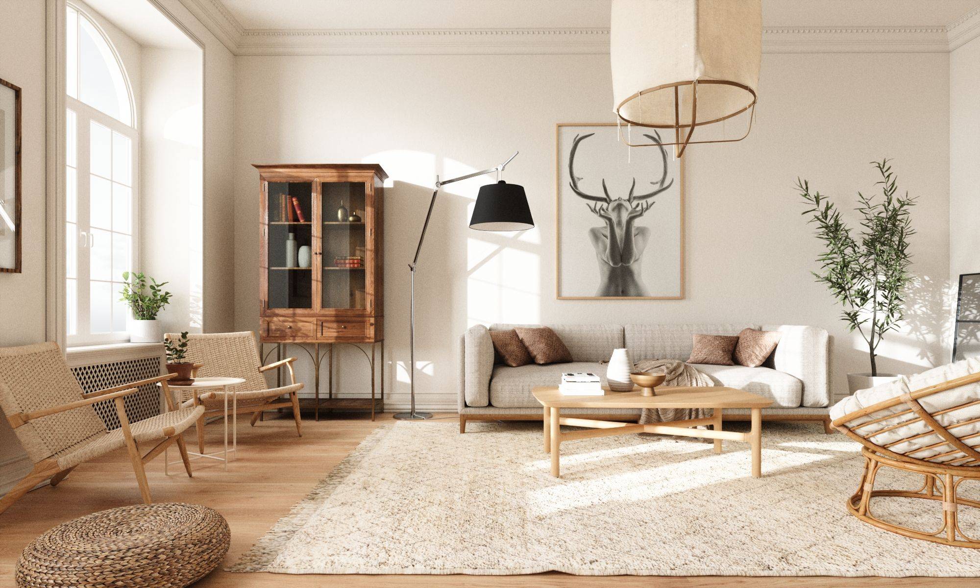 Scandinavian elements and neutral colors (from Anthology Creatives)
